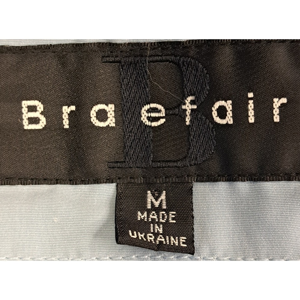 Vintage Braefair Trench Coat Women's M Hooded Light Blue Ukraine‎ Spring Lined - Picture 4 of 11